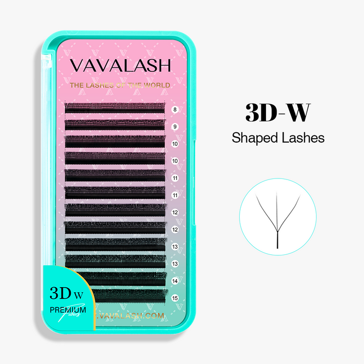 W-Shape 3D Premade Volume Fan Lash Extensions