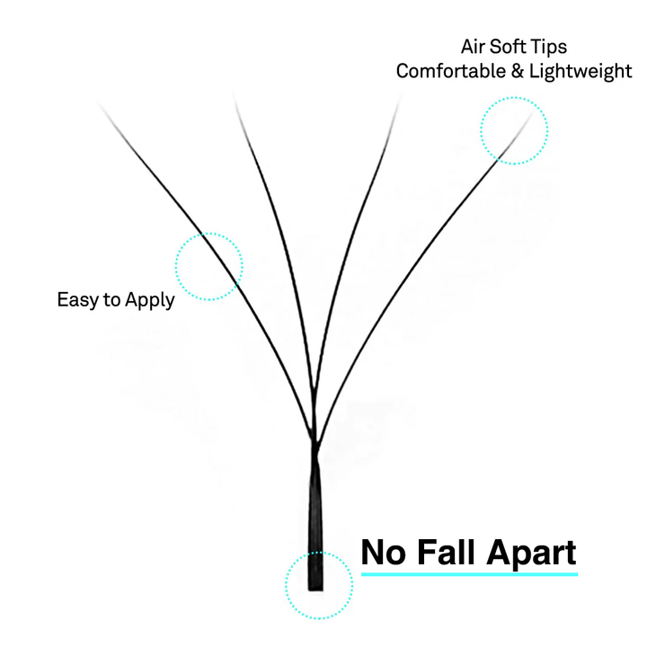 W-Shape 4D Premade Volume Fan Lash Extensions