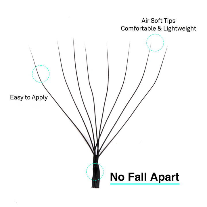 W-Shape 8D Volume Premade Fan Lash Extensions