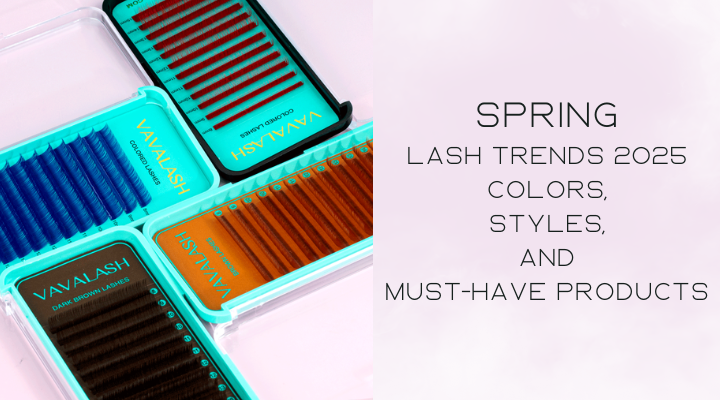 Spring Lash Trends 2025: Colors, Styles, and Must-Have Products – VAVALASH