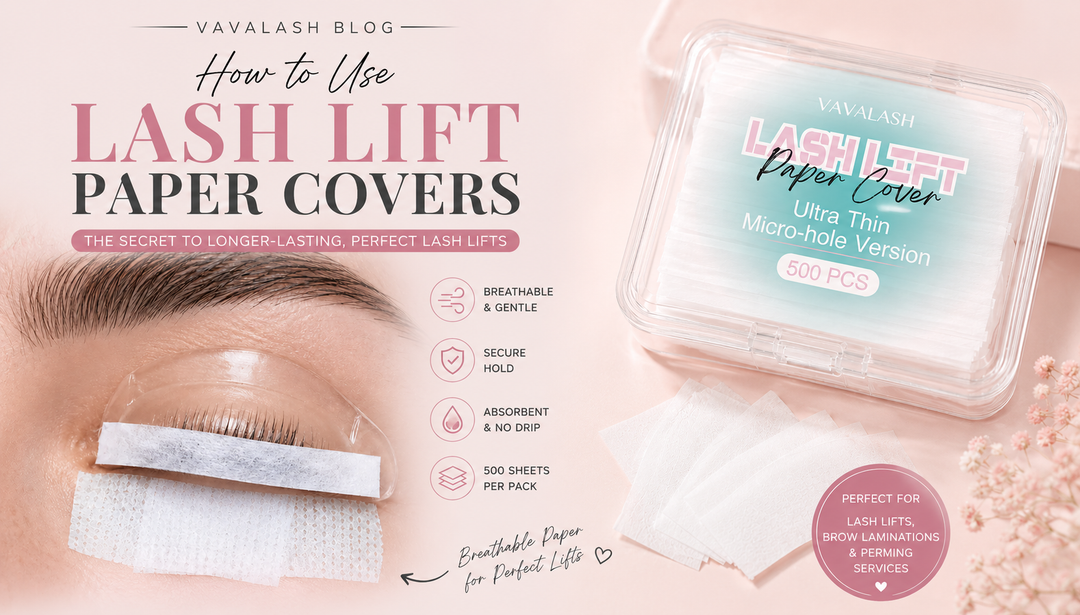 How to Use Lash Lift Paper Covers