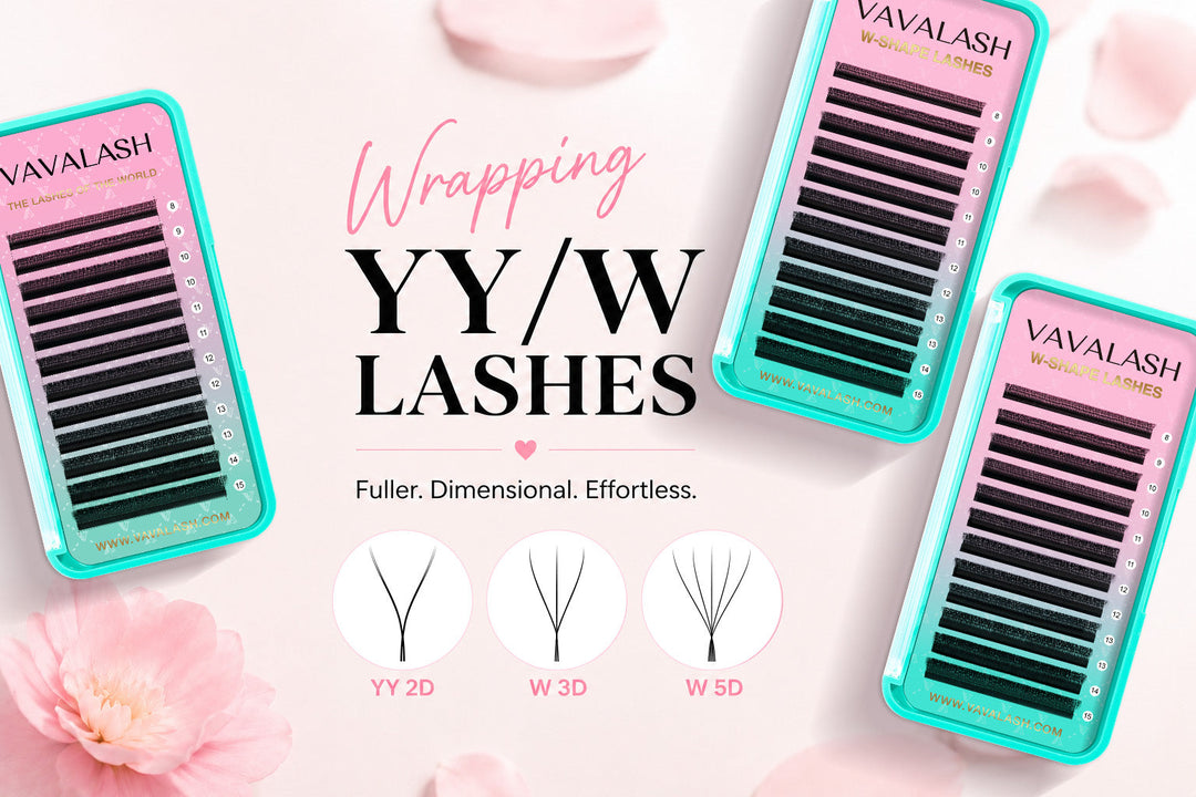 Wrapping YY/W Lashes: A New Way to Create Fuller, More Dimensional Volume