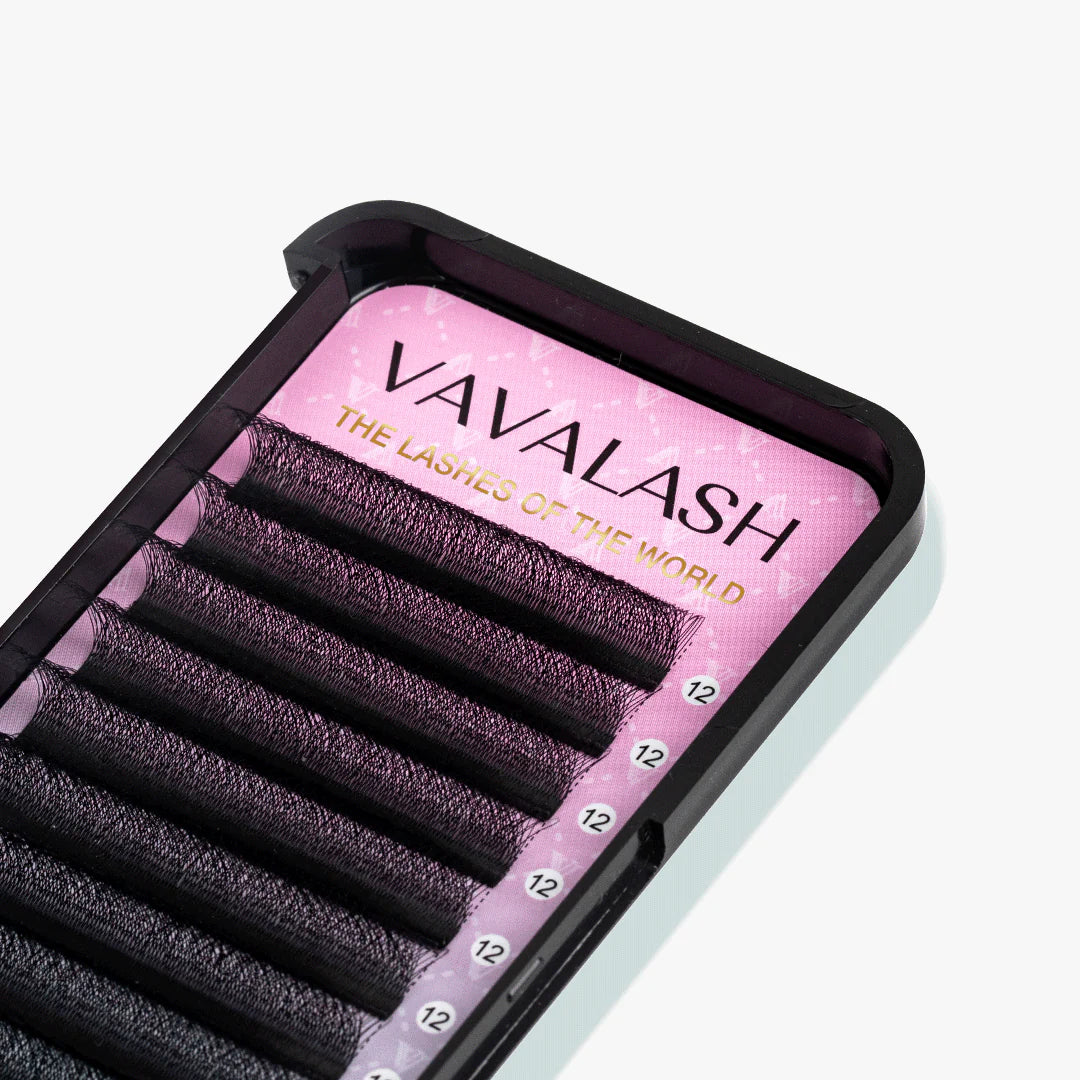W-Shape 4D Extensiones de pestañas en abanico de volumen prefabricadas