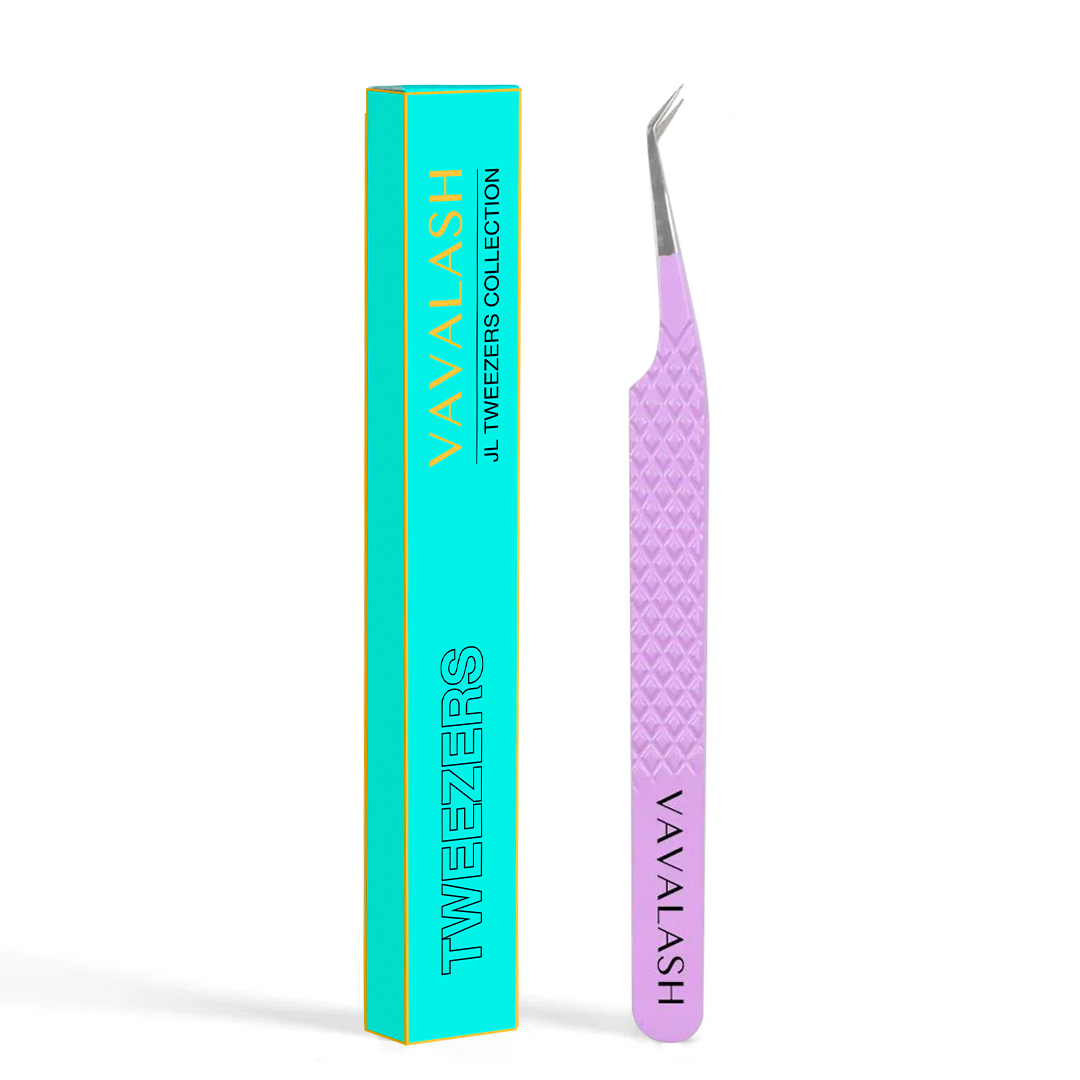 VV-03 Fiber Tip 45°-deg Volume Eyelash Extensions Tweezers