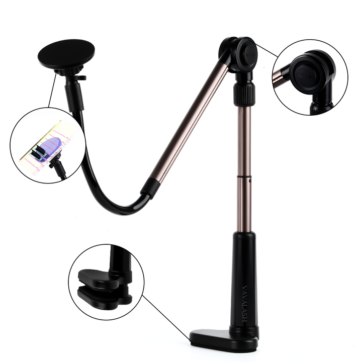 Flexible Gooseneck Phone and Lash Pallet Holder SC - VAVALASH