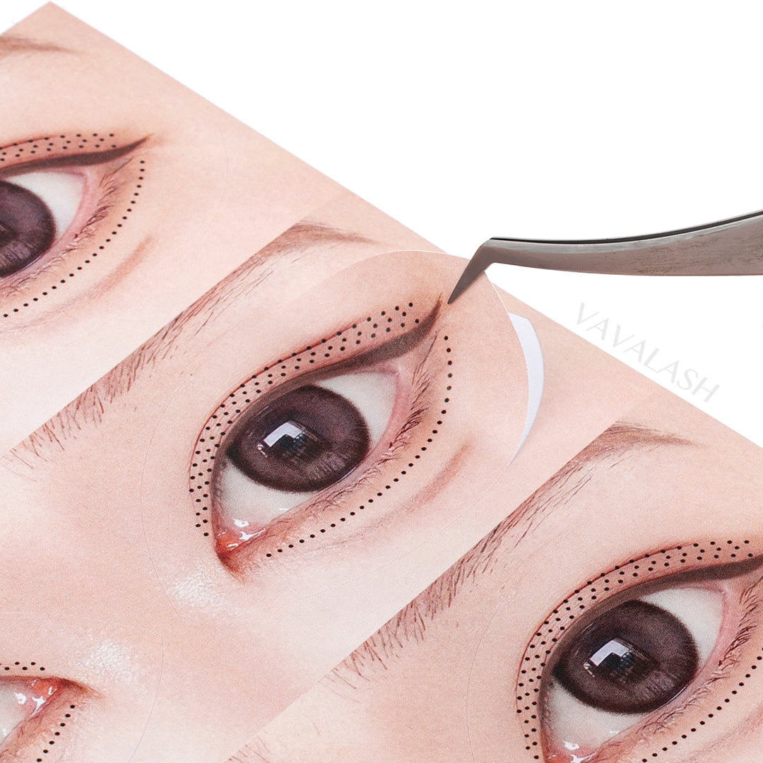 Lash Extensions Sticker Practice Sticker for Eyelash Extension – VAVALASH