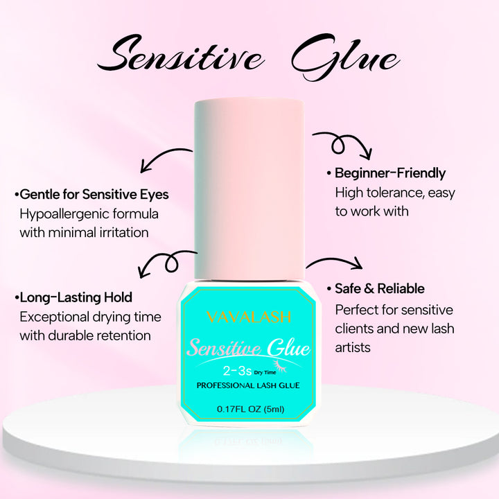 Sensitive Extreme Eyelash Adhesive 5ml 2-3s