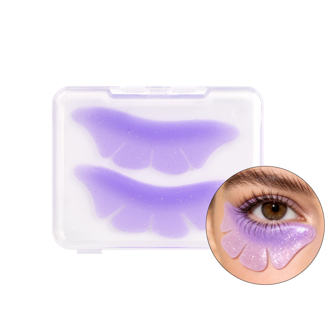 Bottom Lash Lifted Pads - Pink/Purple