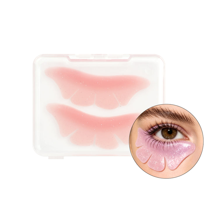 Bottom Lash Lifted Pads - Pink/Purple