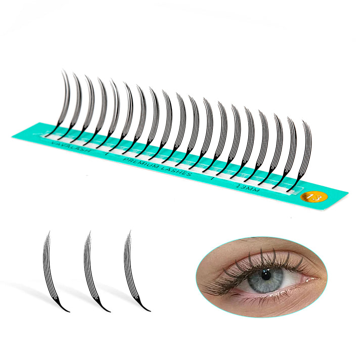 Narrow Wispy Anime Lashes 0.07mm