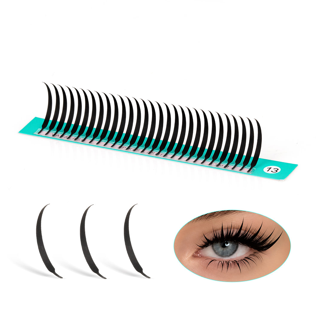 Solid Spike Anime Lashes