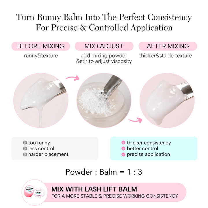 Korean Lash Lift Mixing Powder