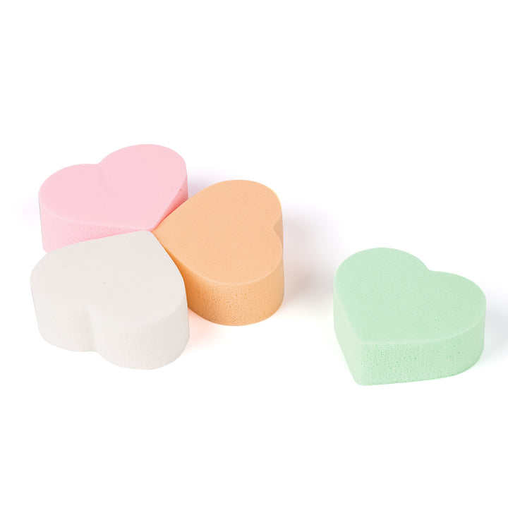 Heart Shaped Eyelash Extension Sponge