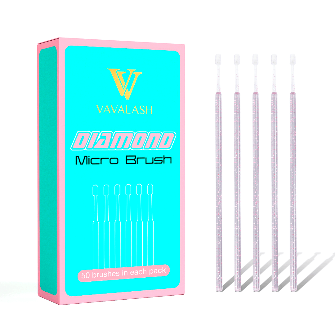 Small Head Diamond Micro Brush Swabs SC - VAVALASH