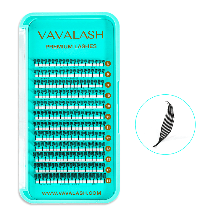 Plume Flake Eyelash Extensions 0.07mm