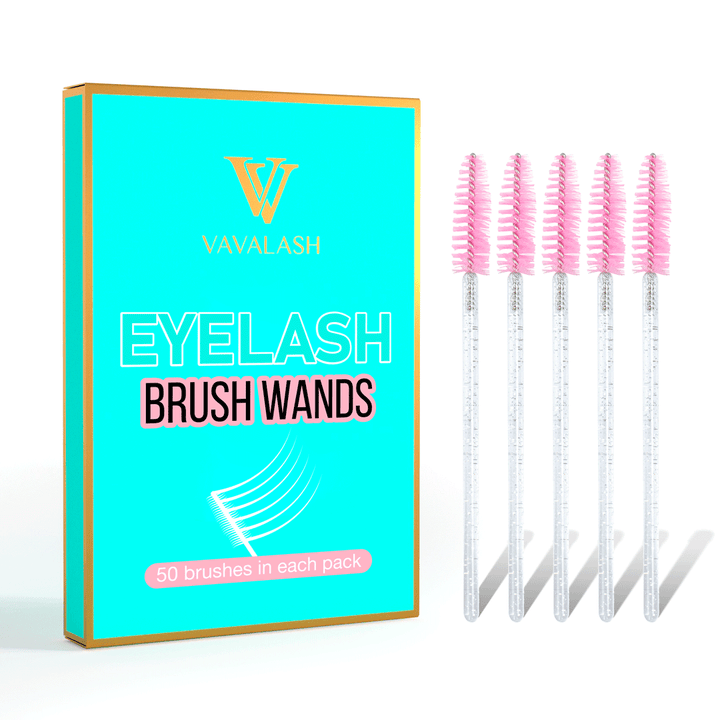 New Glitter Mascara Brush 50pcs/pack - VAVALASH