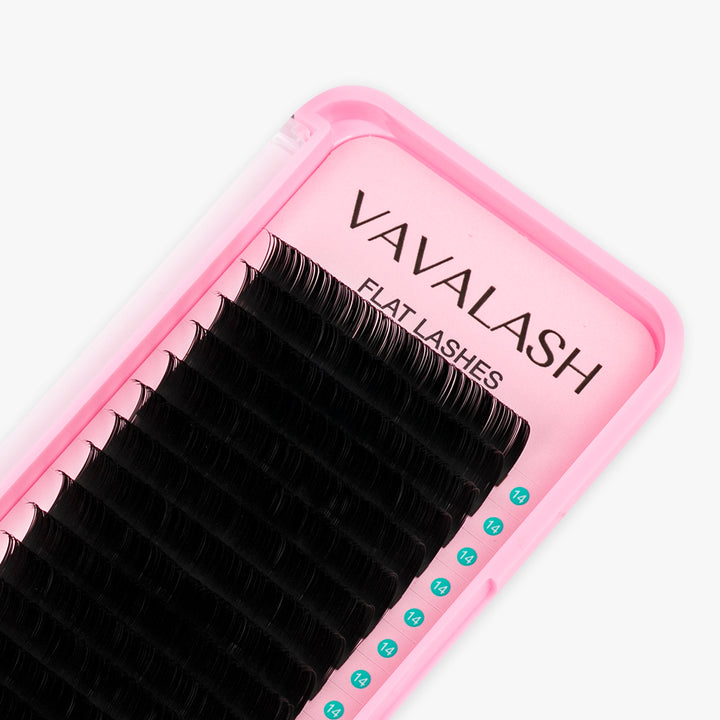 Extensiones de pestañas clásicas las pestañas planas de ellipse 0.20 mm