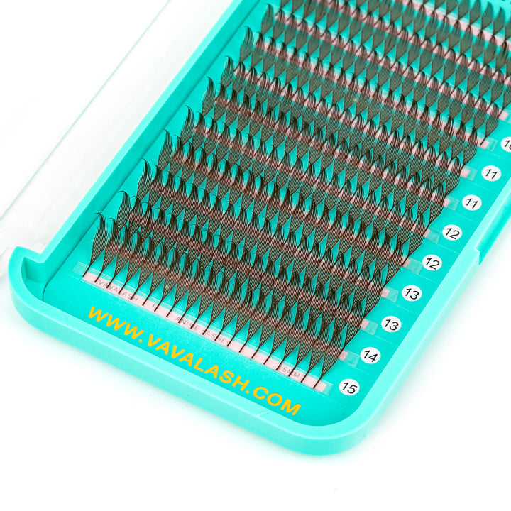 0.07MM Dark Brown Wispy Anime Lashes