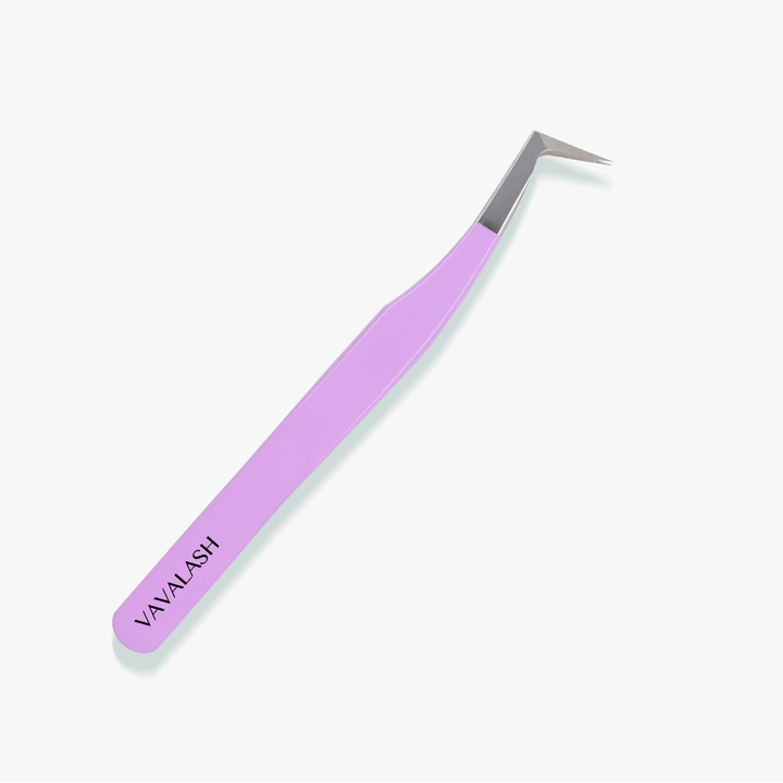 VV-02 Fiber Tip Dust Mega Volume Lash Tweezers