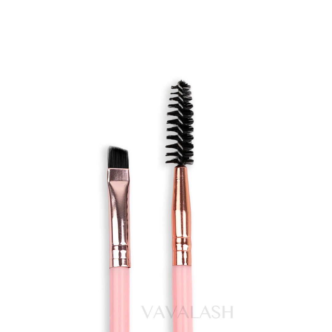 Double-ended Brush (brown/black)