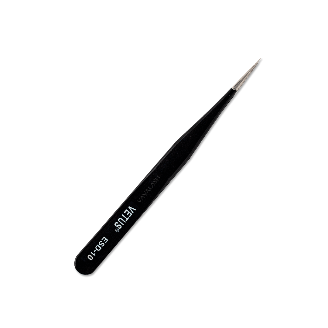 Tweezers ESD-10 Anti-Static Tweezers for Professional Eyelash Extension - VAVALASH