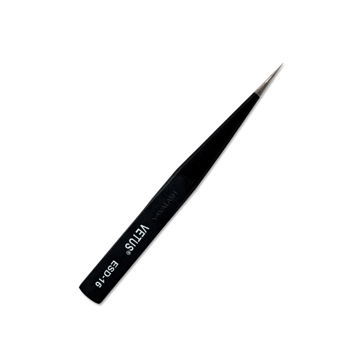 Tweezers ESD-16 Anti-Static Tweezers for Professional Eyelash Extension VAVALASH