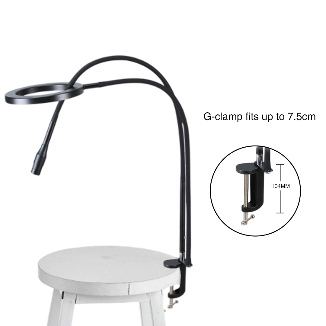 Duo UV/LED Clamp-on Eyelash Glue Lamp- US / EU Standard