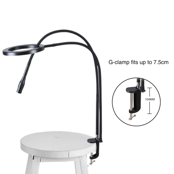Duo UV/LED Clamp-on Eyelash Glue Lamp- US / EU Standard