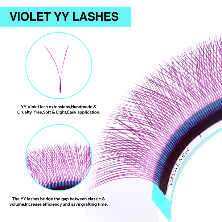 Colored YY Lash Extensions Volume Premade Fan