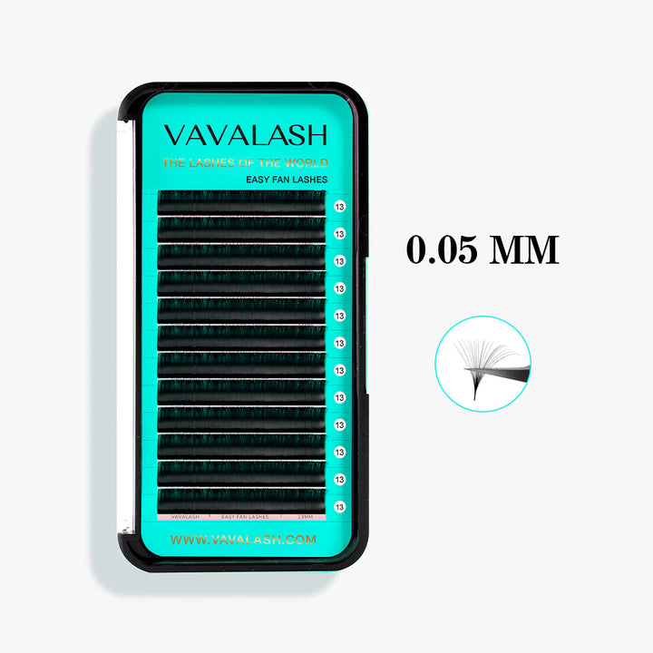 Volume Easy Fan Lash Extensions 0.05mm