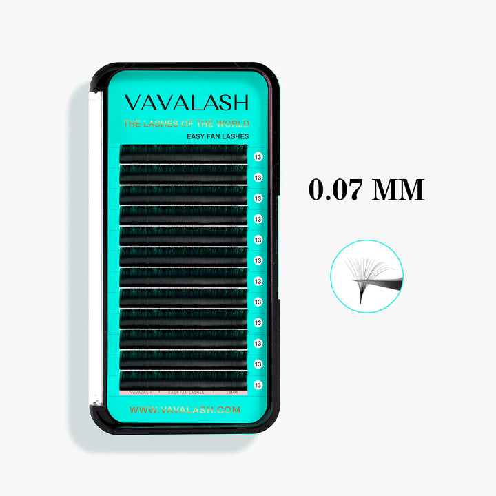 Volume Easy Fan Lash Extensions 0.07mm