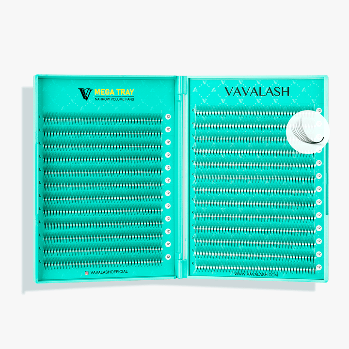8D LASHBOOK Narrow Promade Volume Fans - 1000 Fans