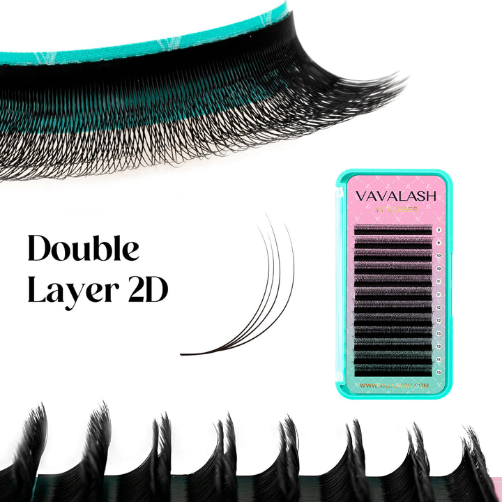 Double Layer YY Volume Lashes