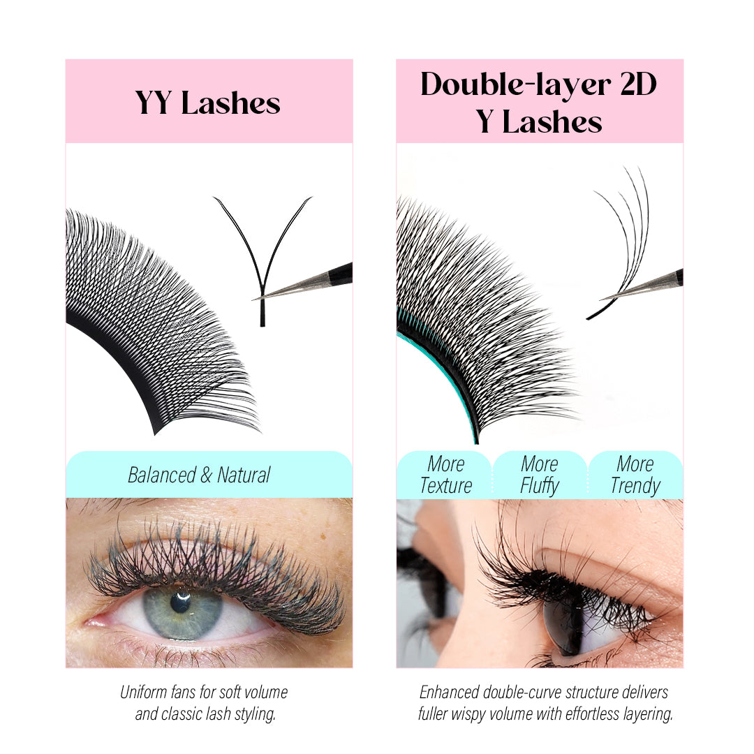 Double Layer YY Volume Lashes