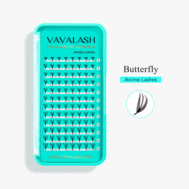 Butterfly Wispy Anime Lashes 0.07mm