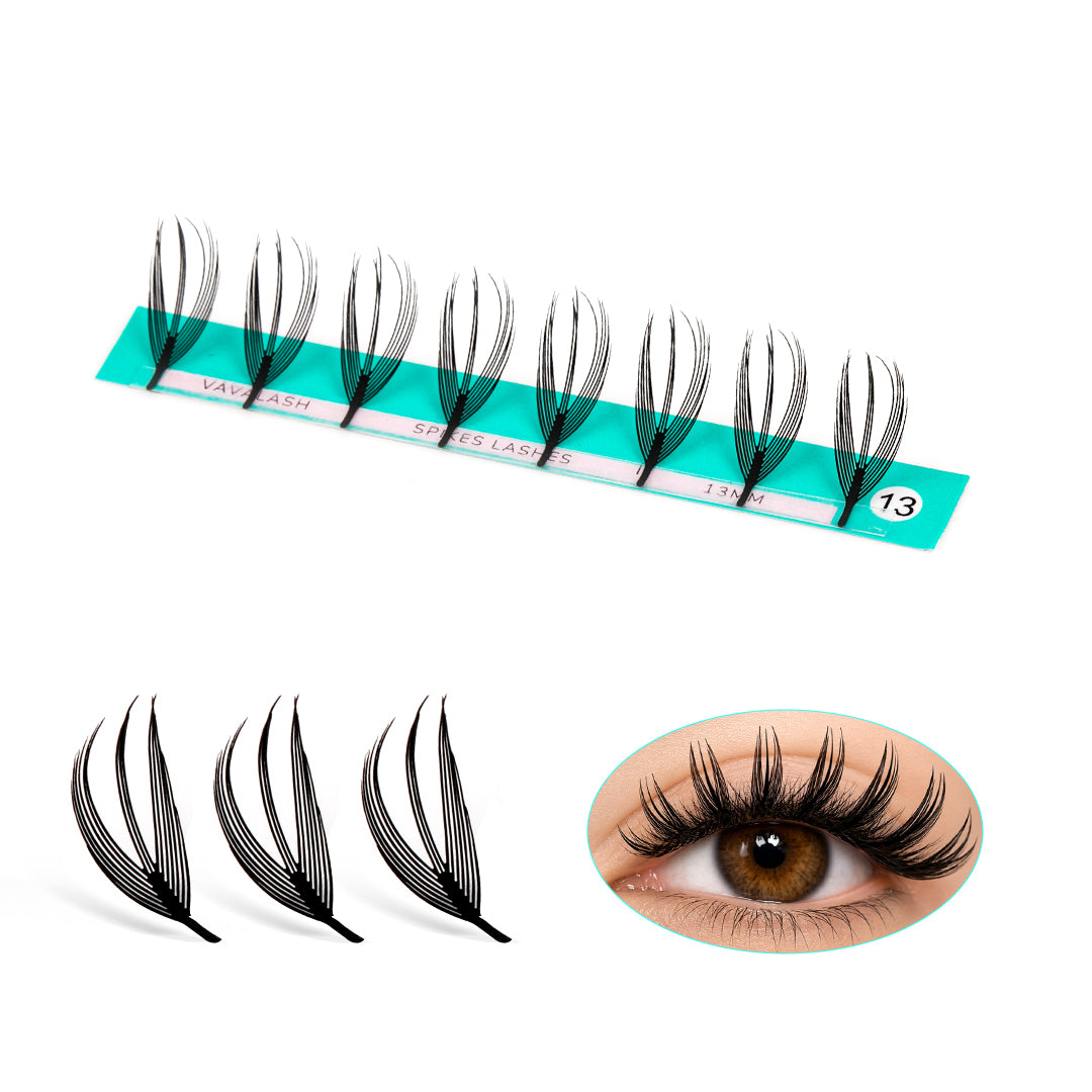 Butterfly Wispy Anime Lashes 0.07mm—Airy Wispy Spikes
