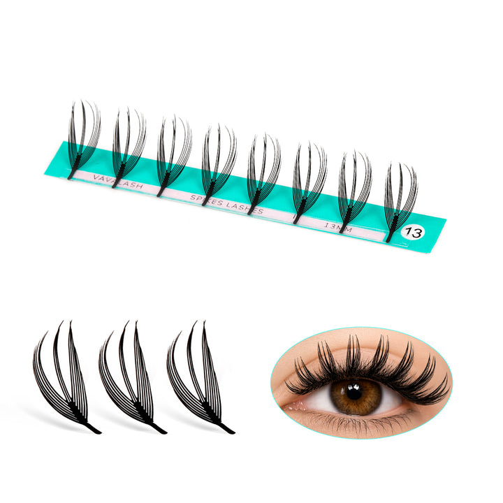 Butterfly Wispy Anime Lashes 0.07mm—Airy Wispy Spikes