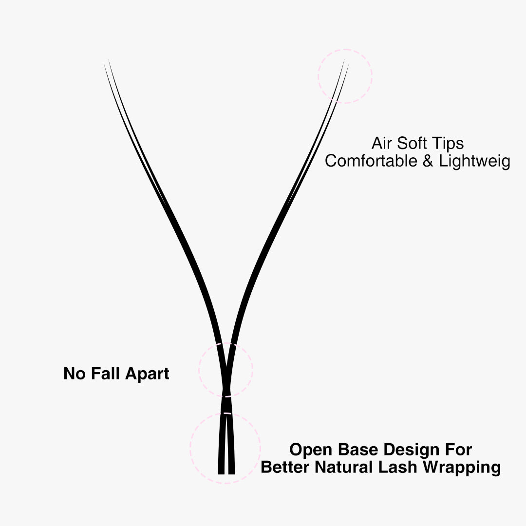 Wrapping YY Natural Volume Lashes