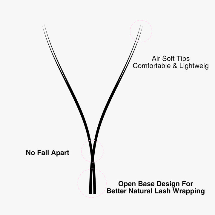 Wrapping YY Natural Volume Lashes