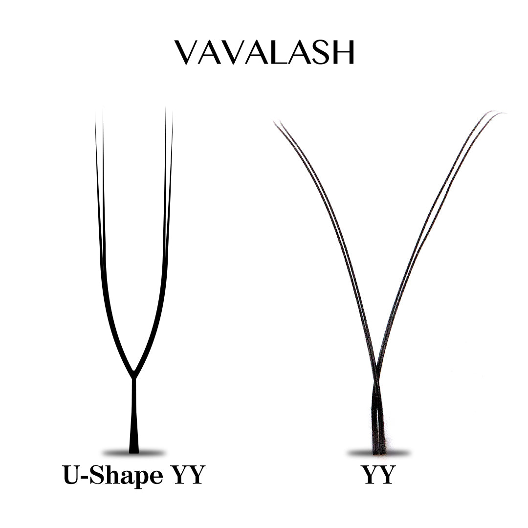 Extensiones de pestañas voluminosas prehechas Fan YY