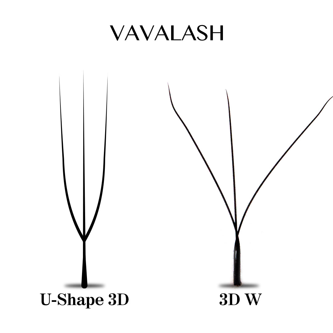 0.07MM U-Shape W 3D Volume Lashes
