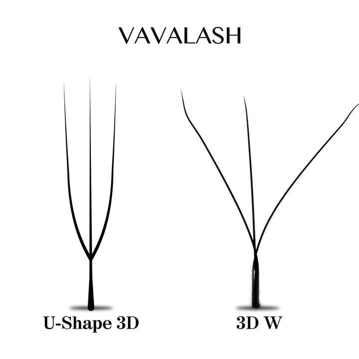 0.07MM U-Shape W 3D Volume Lashes