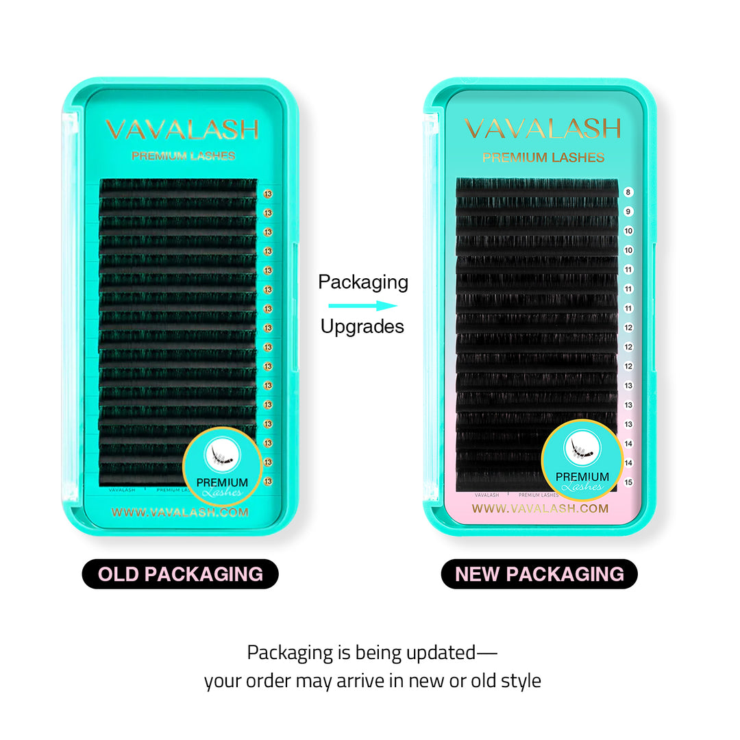 0.02mm Matte Black Mega Volume Premium Lash Extensions