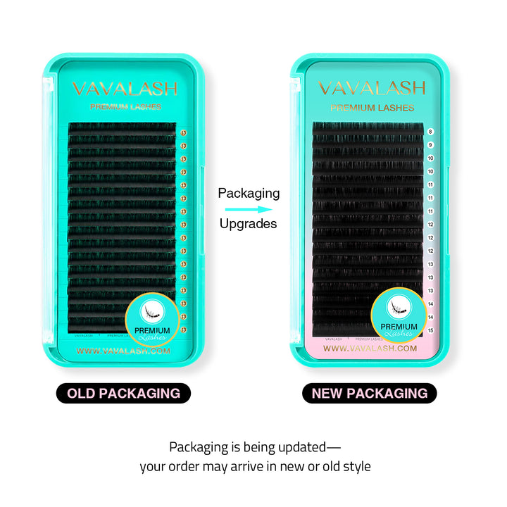 0.02mm Matte Black Mega Volume Premium Lash Extensions