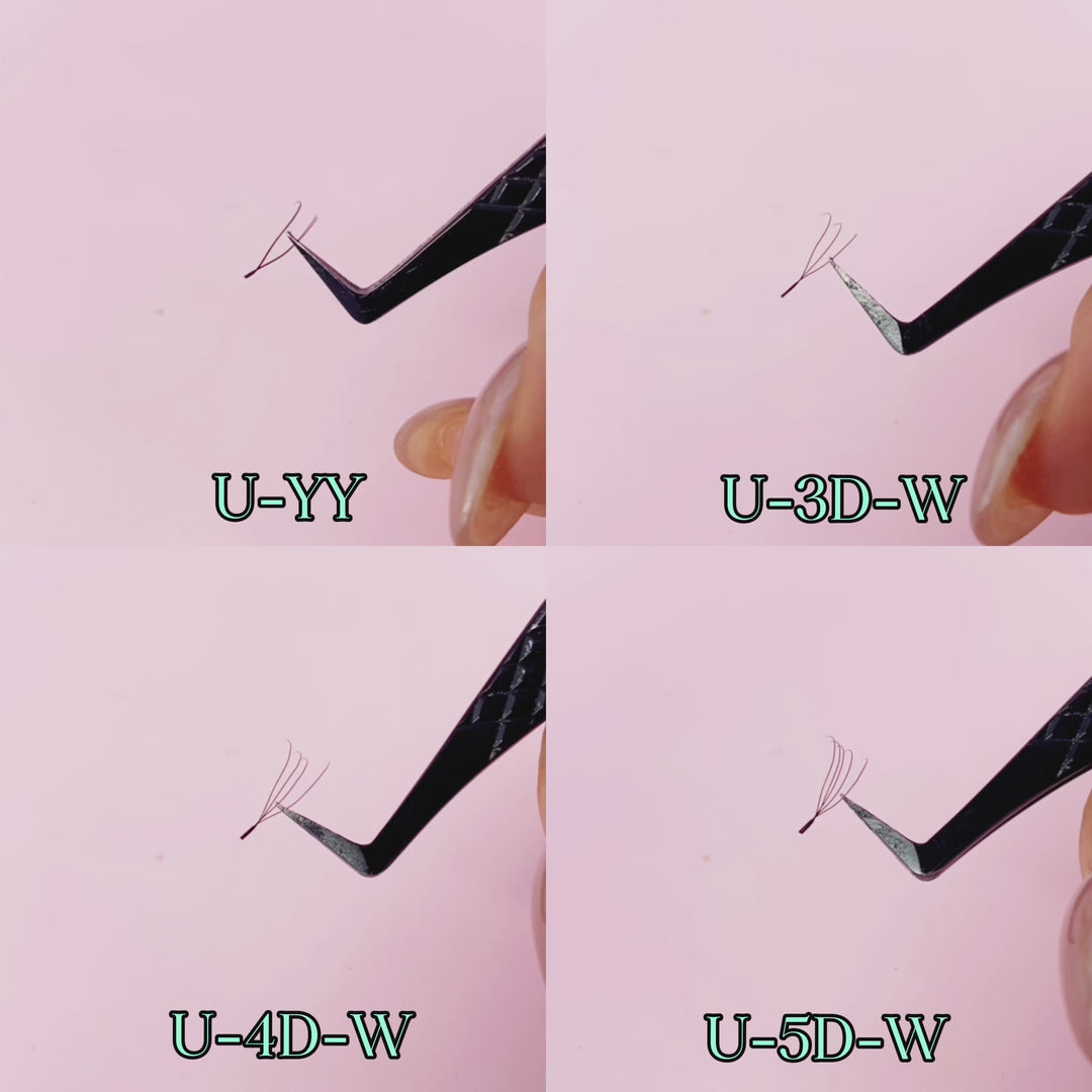 0.07MM U-Shape W 3D Volume Lashes