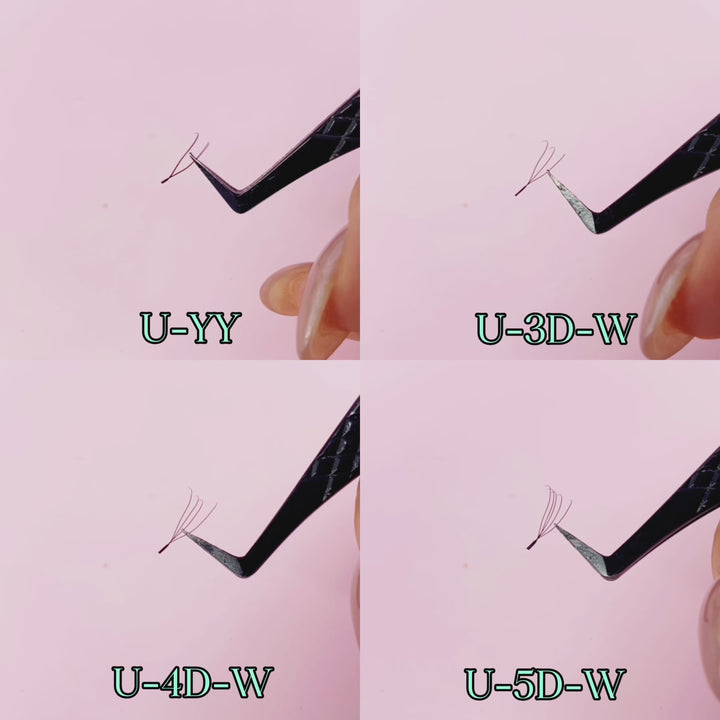 0.07MM U-Shape W 3D Volume Lashes