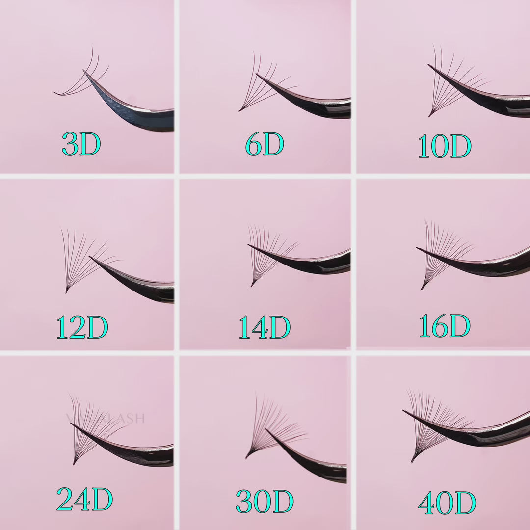 Ventilateurs loose 5D faits à la main avec base pointue /500 ventilateurs