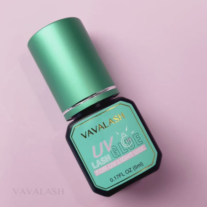 Clear Eyelash Glue For UV/LED Light 5ml 0.5-1s