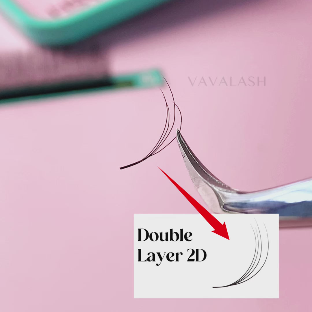 Double Layer YY Volume Lashes