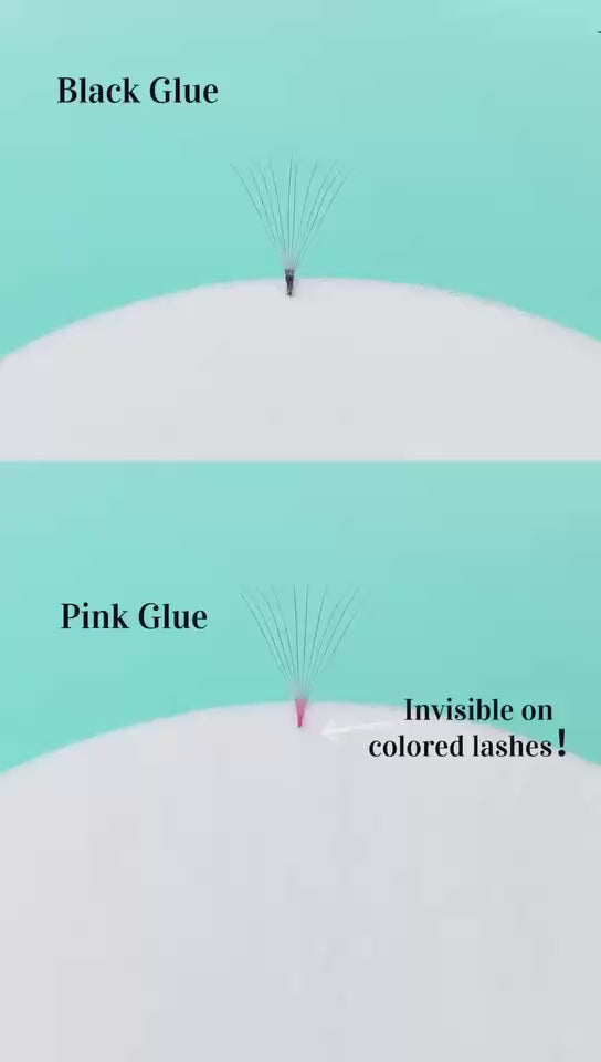 Couleur rose végétalien Extension Adhésif 5 ml